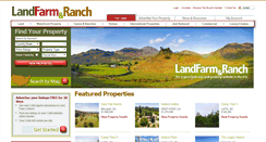 Desktop Screenshot of landfarmandranch.com